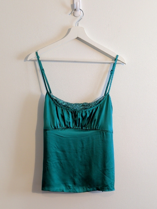 Tommy Hilfiger Tops - TOMMY HILFIGER y2k silk tank - size large